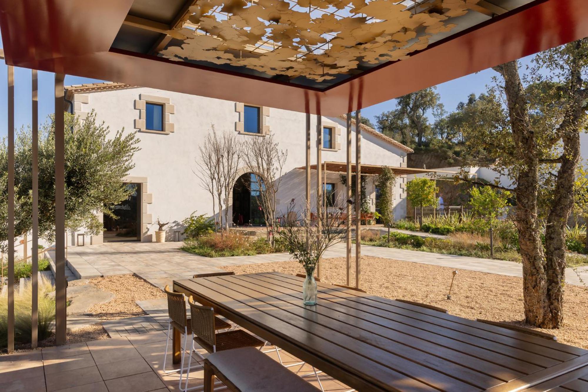 Can Bufi Espectacular Casa Con Piscina Interior 利亚戈斯特拉 外观 照片